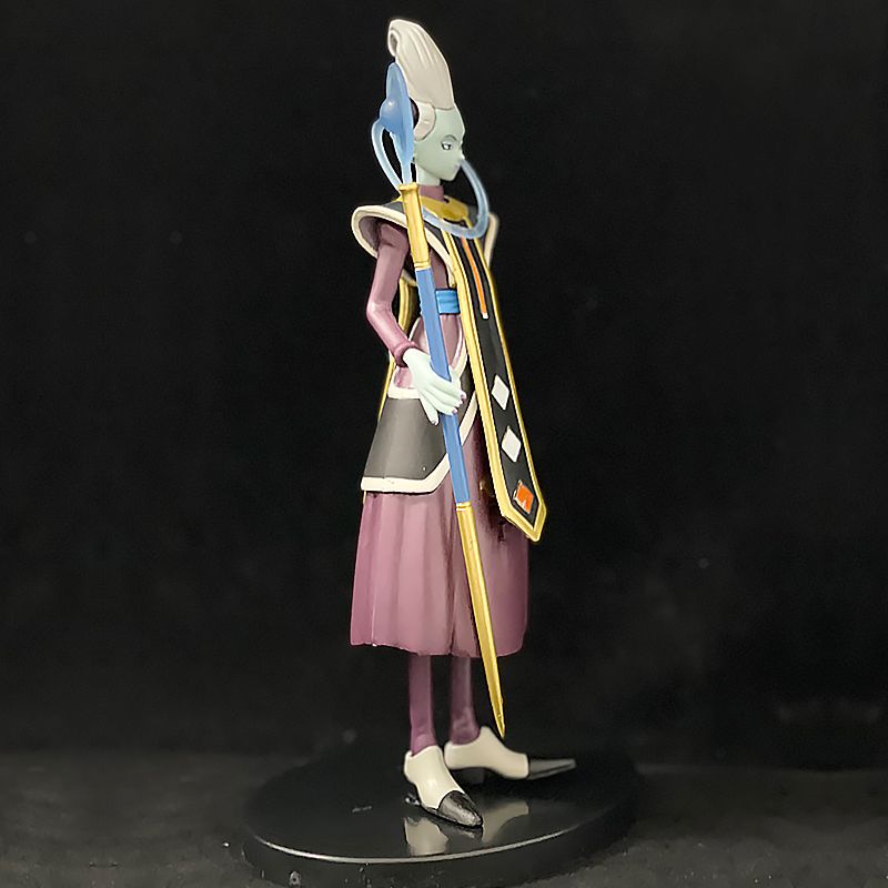 Dragon Ball Figure Dewa Penghancur DXF Whis Beerus Figurine Amina PVC Action Figure Koleksi Model Mainan Anak Hadiah