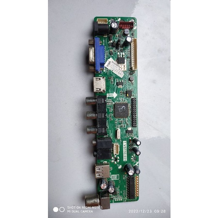 mesin tv led cina ikedo 17inci