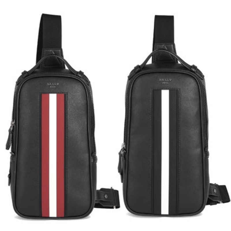 Bally Malikho Stripe Detailed Slingbag For Men