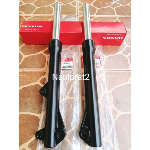 As Sok As Shock Depan + Tabung KWW Honda Revo fi/Revo absolute/Revo fit Ori