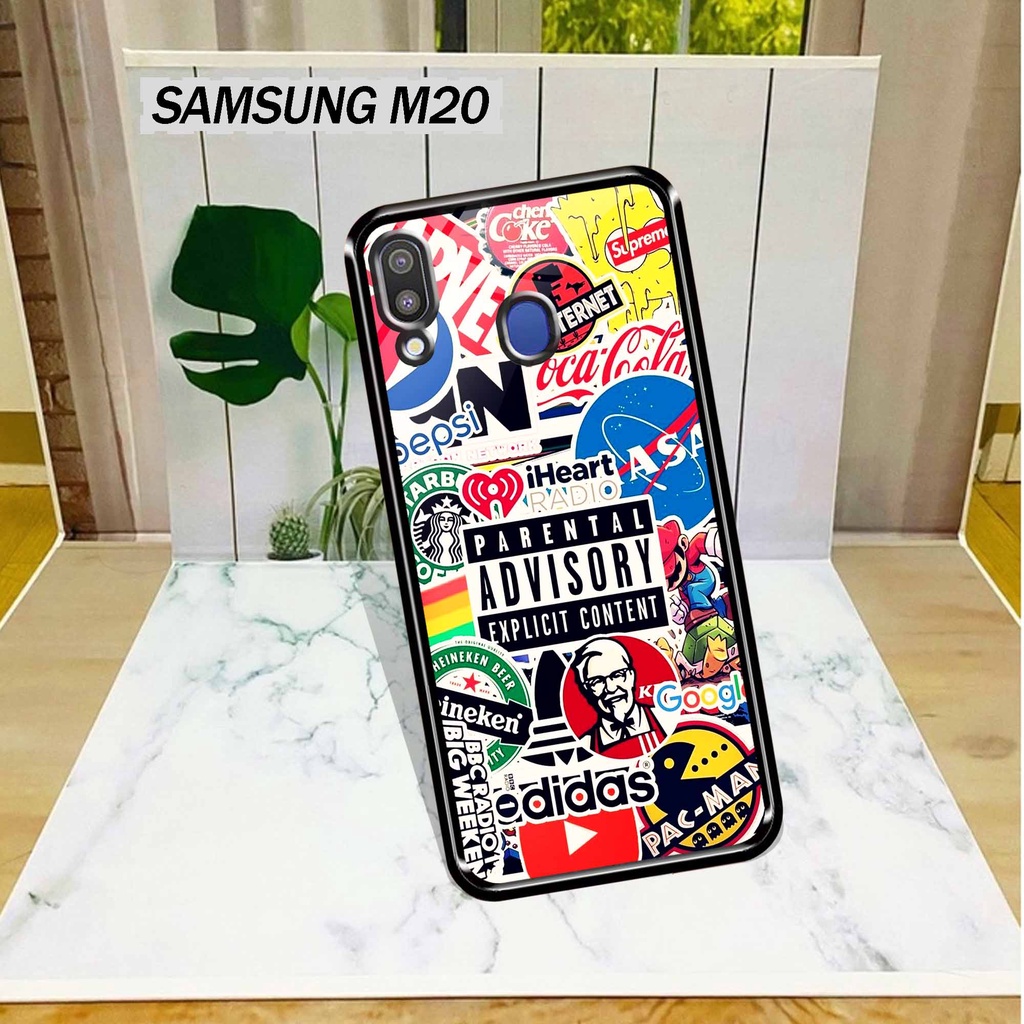 Case Hp Samsung M20 - Case Samsung M20 Terbaru Sukses Case - Case Kaca M20 - Soft Case Samsung M20 -