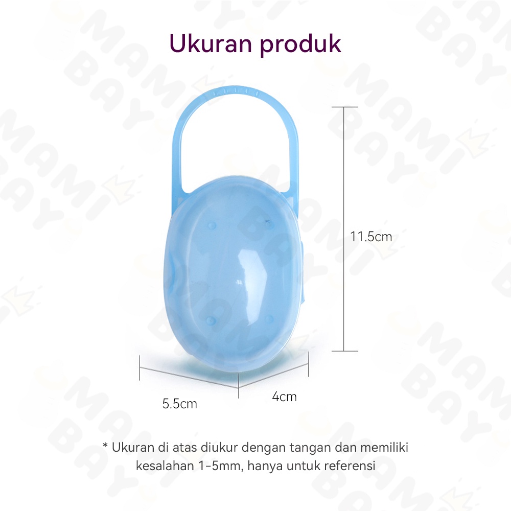 Mamibayi Pacifier Case Bayi/Kotak Empeng/Wadah Dot/kotak dot bayi