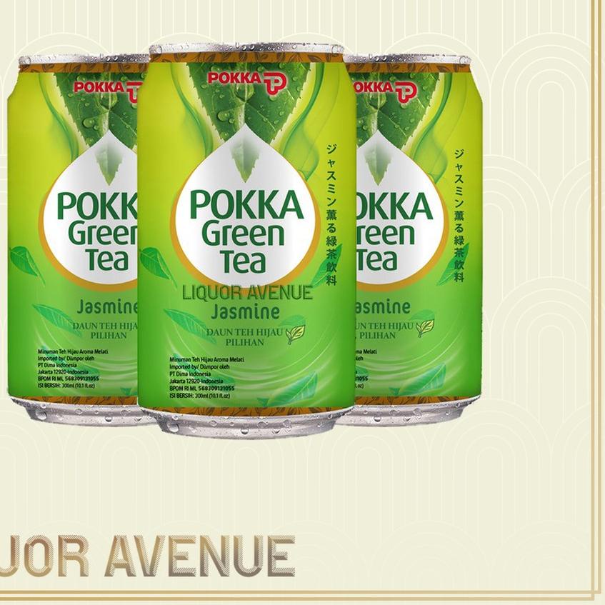 

SALE!!Pokka Green Tea Jasmine Can 300 ml - 3 Kaleng|KD8