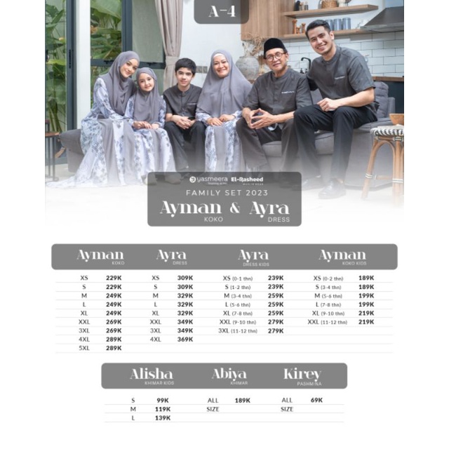 SARIMBIT AYMAN dan AYRA BY YASMEERA