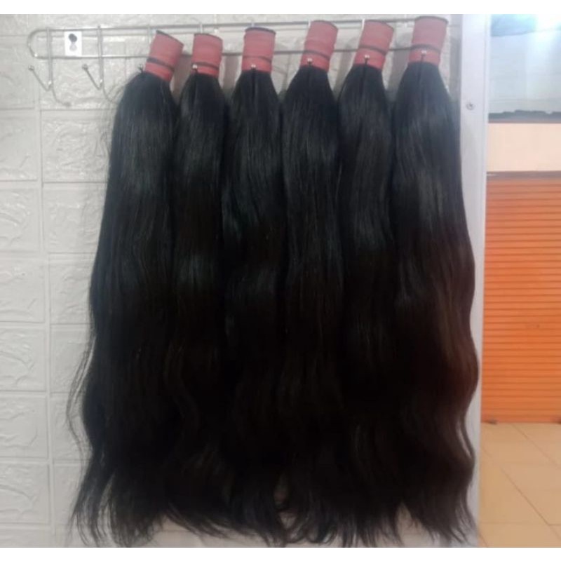 rambut sambung asli 60cm