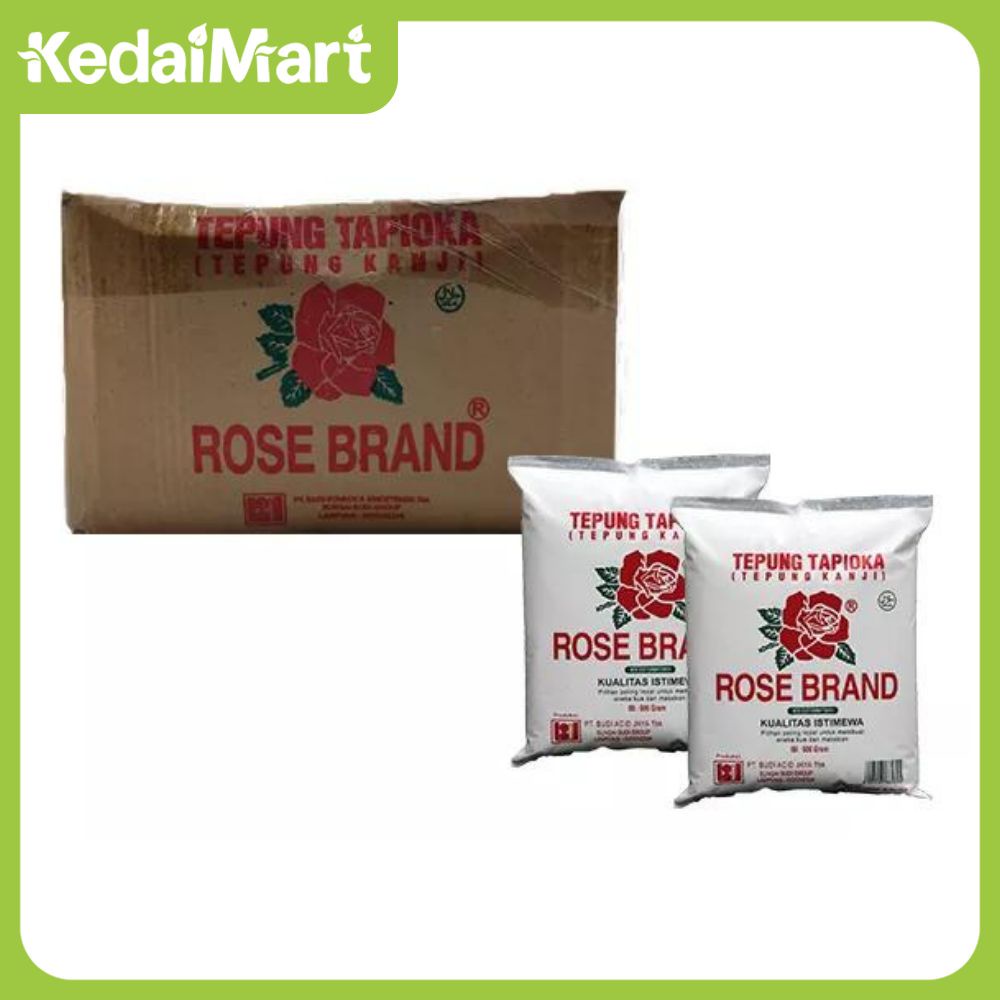 

Tepung Tapioka Rose Brand 500 Gram Dus