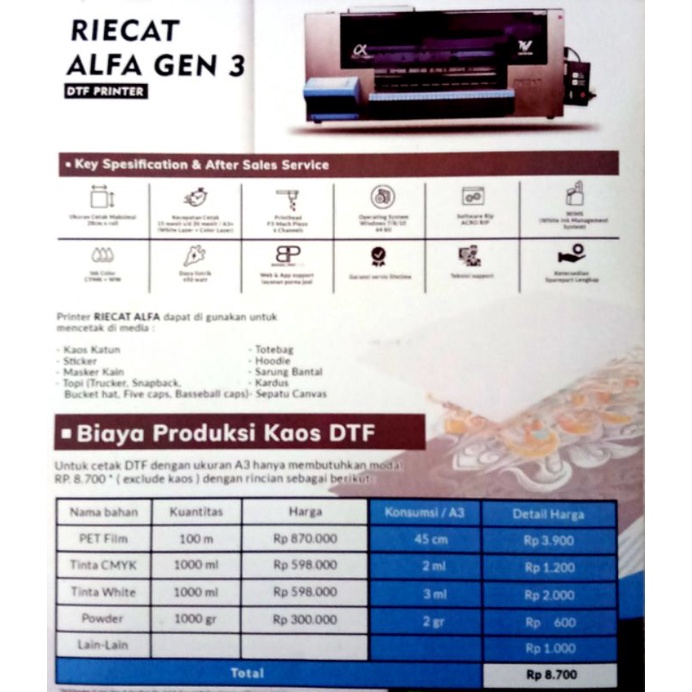 RIECAT ALFA GEN 3