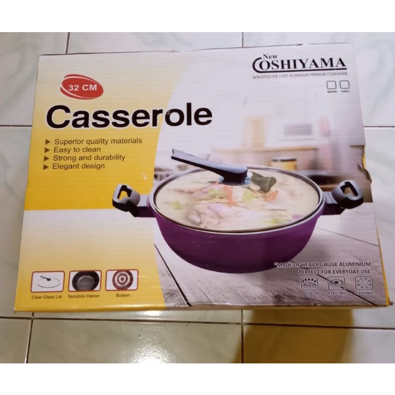 CASSEROL OSHIYAMA 32CM