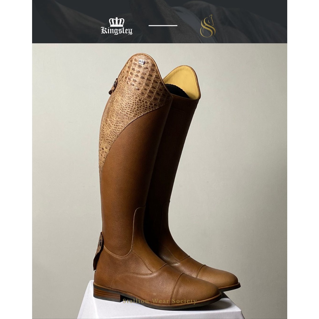 Sepatu boots kingsley riding olaharga berkuda horse riding boot mewah termurah