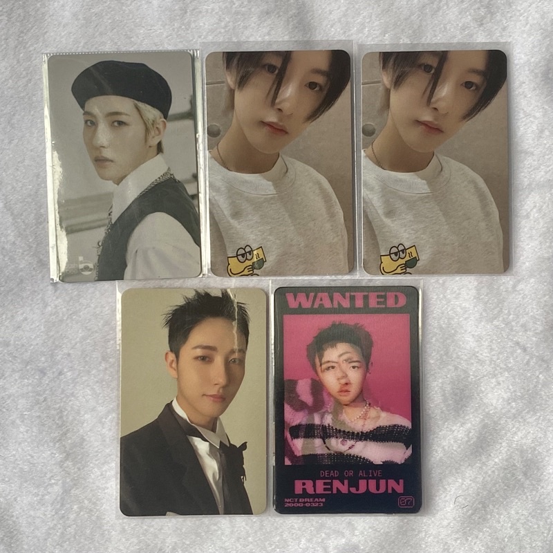 Photocard Renjun NCT Dream Cashbee Reload Glitch Mode Glimo Scratch 7Dream Cafe PC