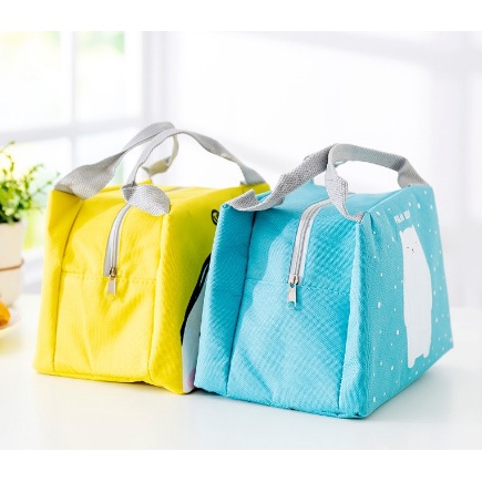 TAS BEKAL KARAKTER LUNCH BAG COOLER TAS BEKAL ALUMUNIUM MOTIF | FADHILAH SHOP BJB