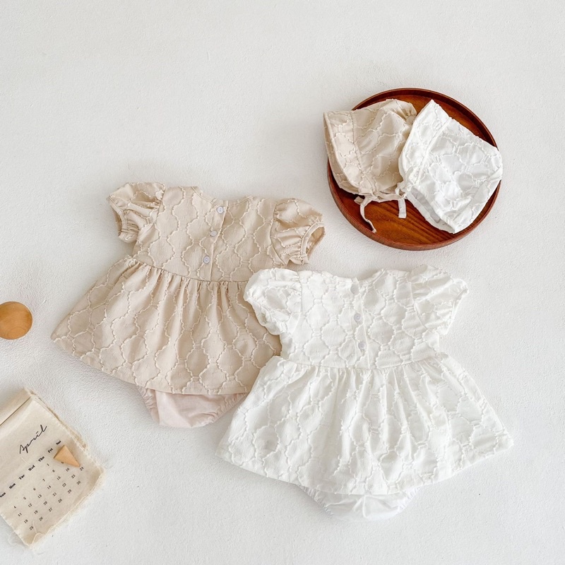 Mavys romper set bayi perempuan dress