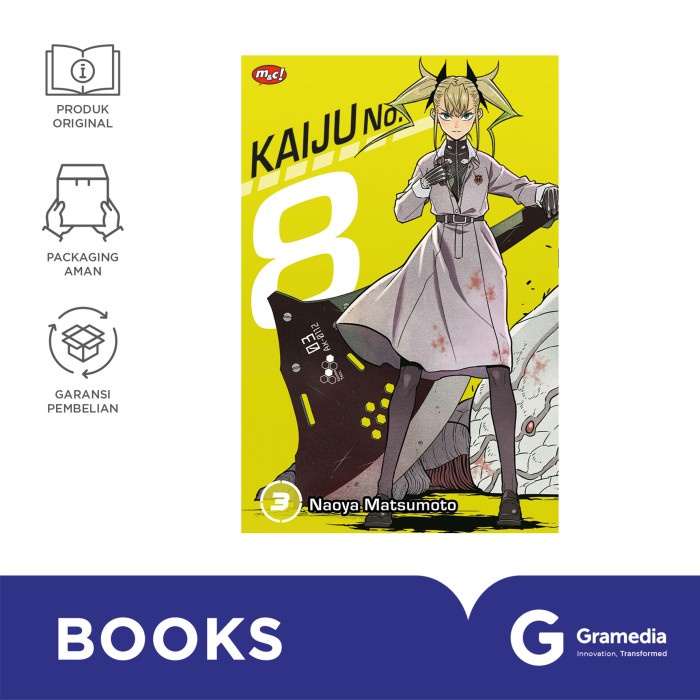 Komik Kaiju No. 8 Vol. 03