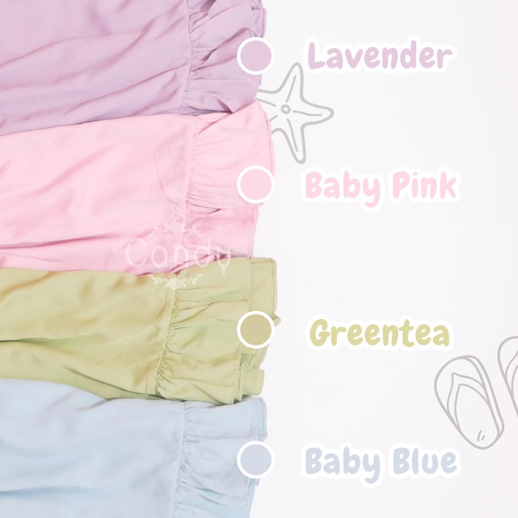 Sunny Dress Ruffle Anak 2-5 Tahun - Dress Anak Rempel Candy