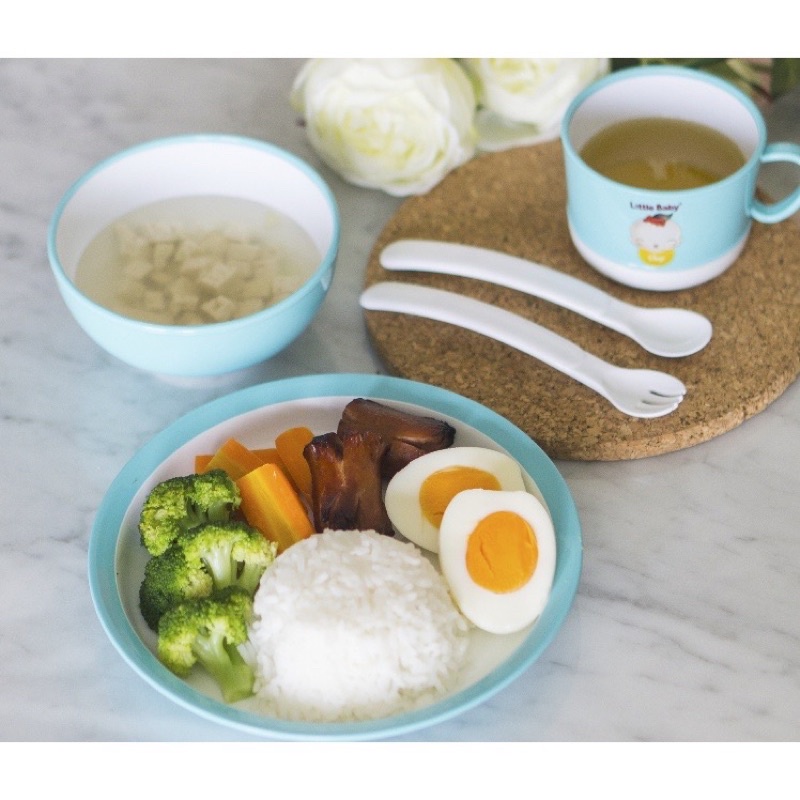 Little Baby Premium Feeding Set Alat Makan Bayi