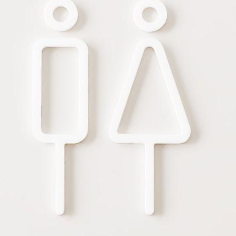 

☻☻► Otello - Toilet Sign Board Akrilik Timbul Direct | Papan Tanda Penanda Ruangan