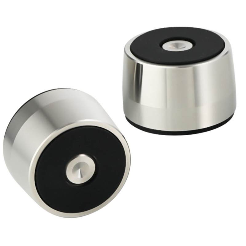 Bt Kaki Isolasi Stainless Steel Non-Slip Shockproof Nails Foot Pad 4pcs