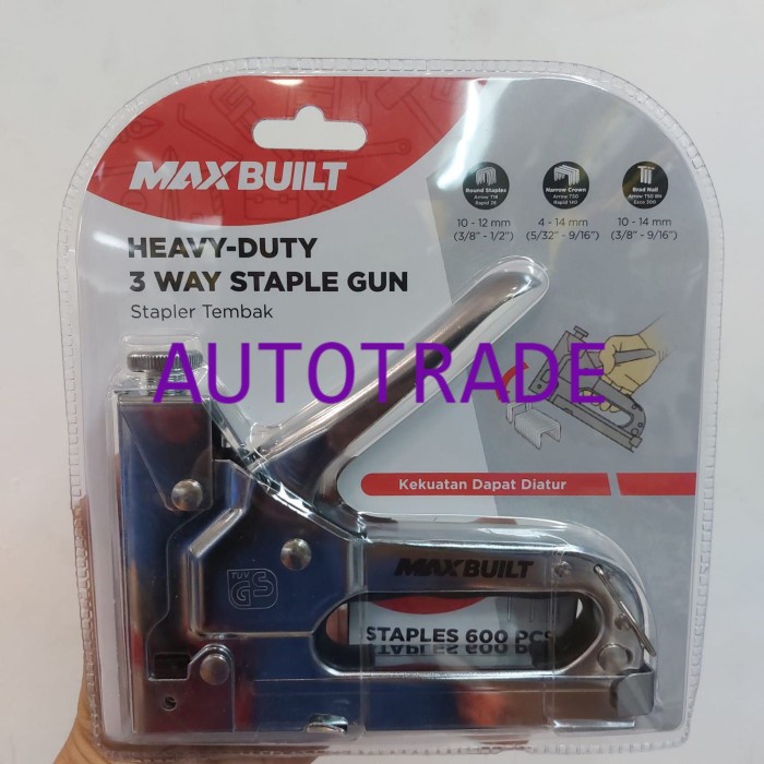 

KRISBOW STAPLER TEMBAK 3 IN 1 / STAPLES / STAPEL / STEPLER