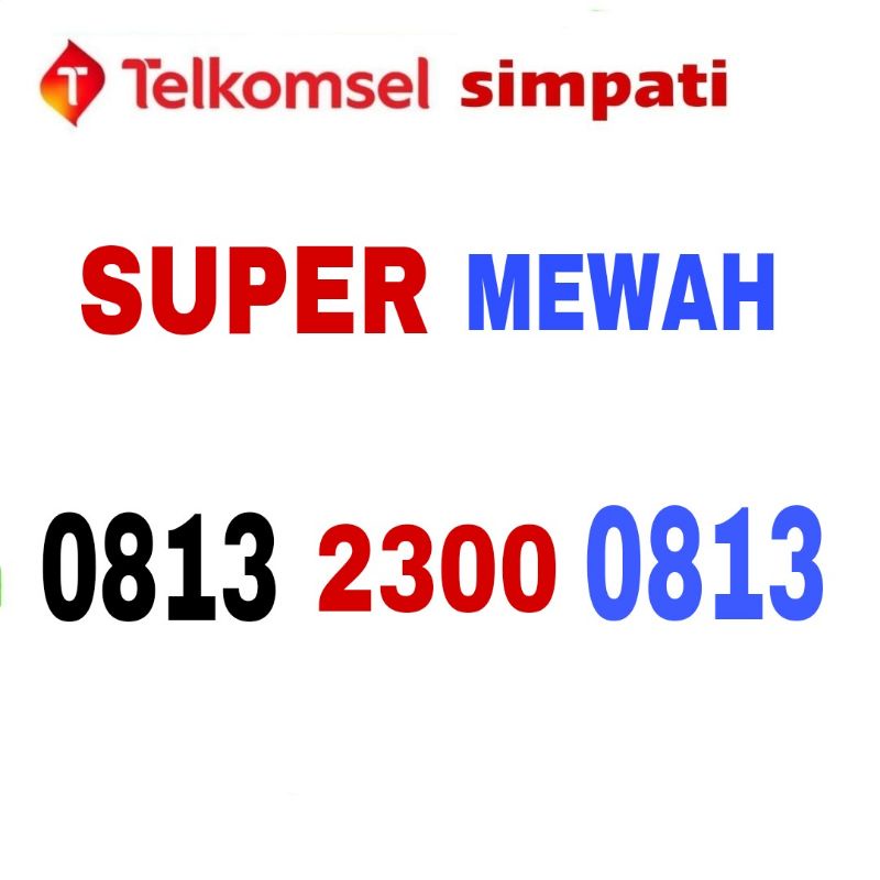 Kartu Perdana Super Cantik Nomor Cantik Simpati Nomor Cantik Telkomsel Nomer Cantik Super Rapih Minimalis 4G