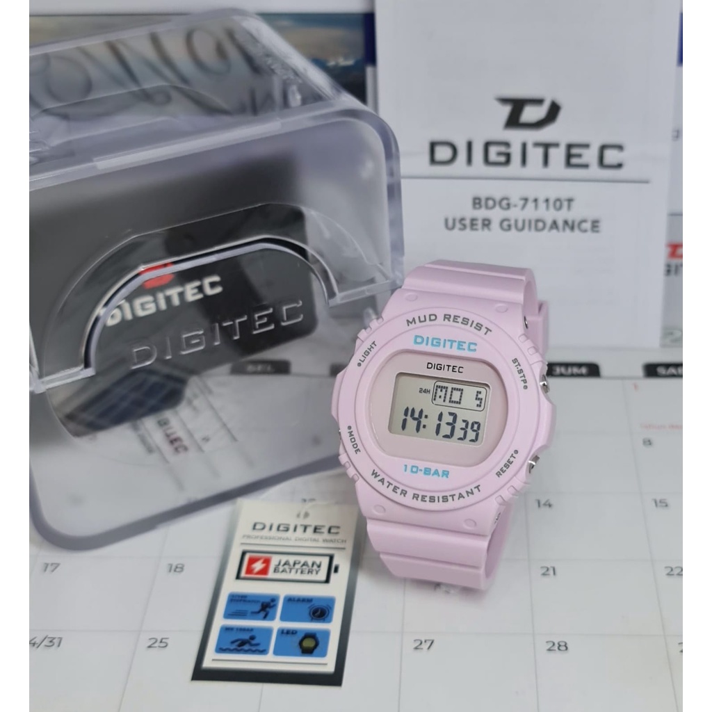 JAM TANGAN WANITA DIGITEC BDG 7110T BDG-7110T DG7110T ORIGINAL BOX