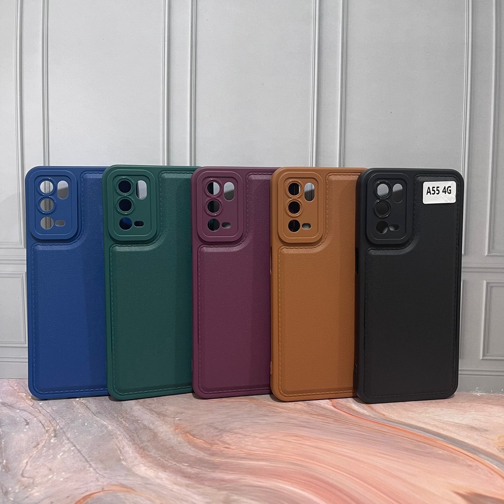 CASE PROLEATHER OPPO A52 A92 A53 A33 A54 4G A55 4G A57 2022 A77S A74 4G A95 4G A76 A96 - CASE LEATHER PRO