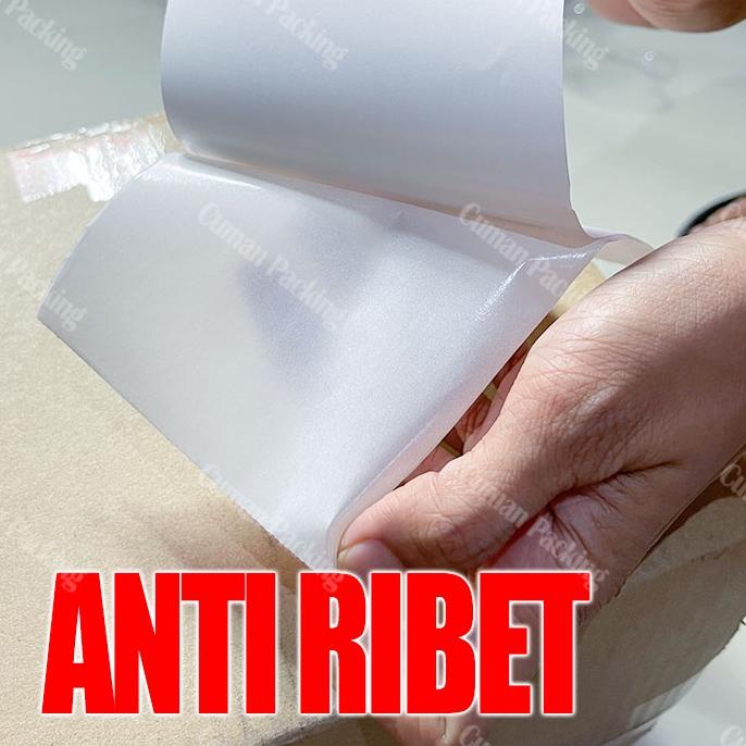 

RR4✿ Sticker Label Thermal / Kertas Thermal Bare Premium 100x100mm Isi 500pcs Lem Kuat Waterproof Grosir Barang Baru