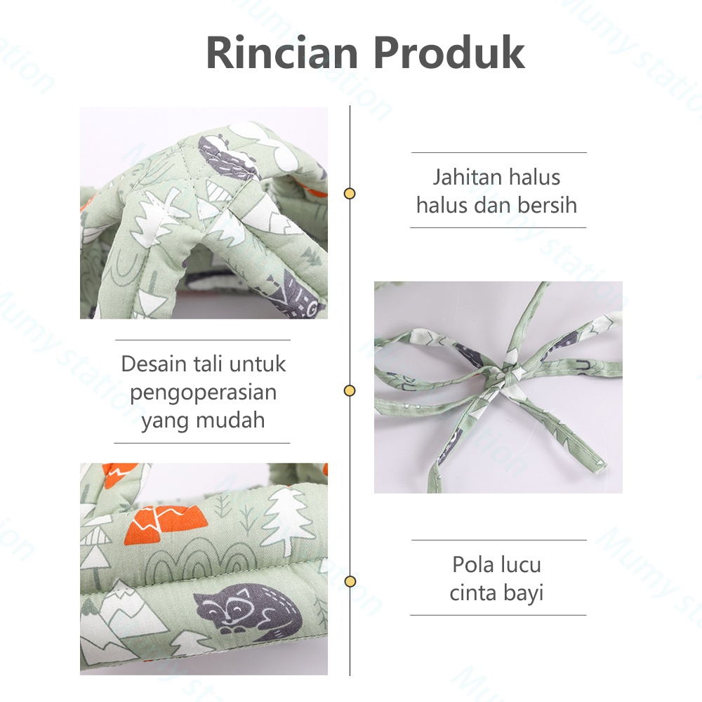 Mumystation Topi pelindung kepala bayi baby head protector Helm bayi anti bentur