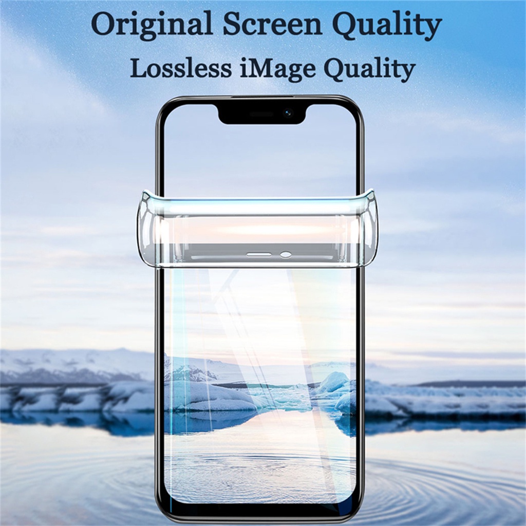 Film shock Belakang Full coverage Untuk iPhone 14 Pro Max Plus 13 12 11 Pro Max mini X/Xs Max XR 7/8 Plus SE2020 Screen saver Soft hydrogel film Pengganti Kaca film Pelindung