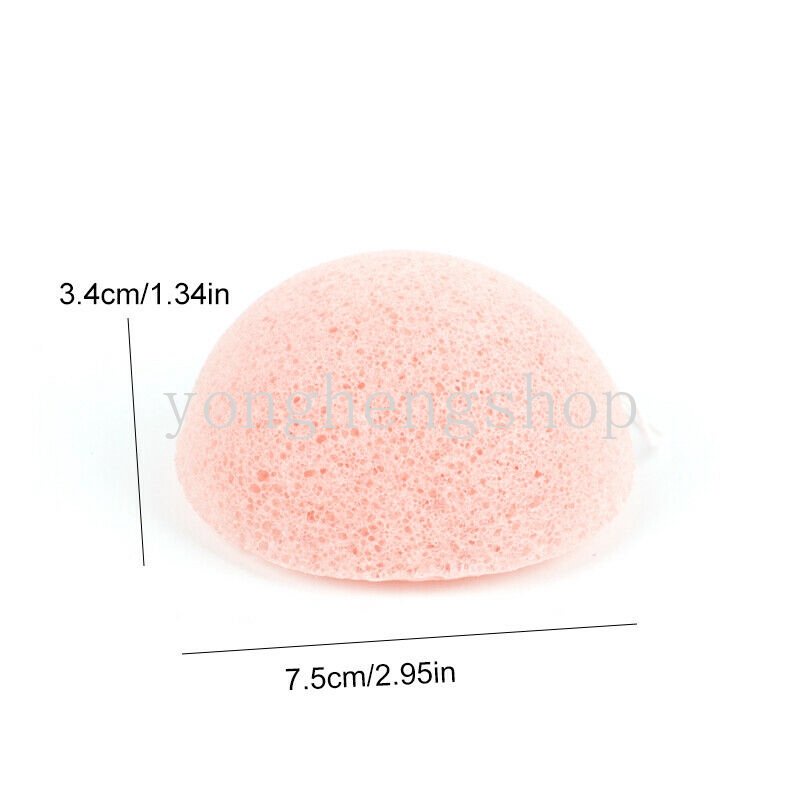 Spons Pembersih Wajah Wajah Kosmetik Face Puff Makeup Cuci Sponge Bedak Wajah Deep Cleansing Exfoliator Tool