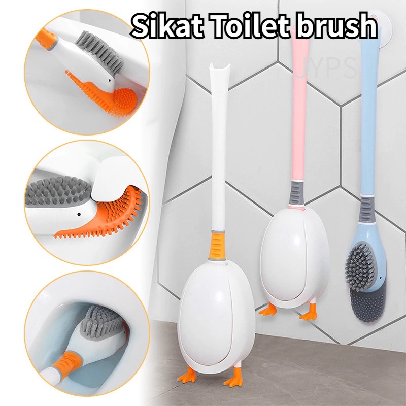 Sikat Toilet Bebek Pembersih Kloset Kamar Mandi Silicon Brush