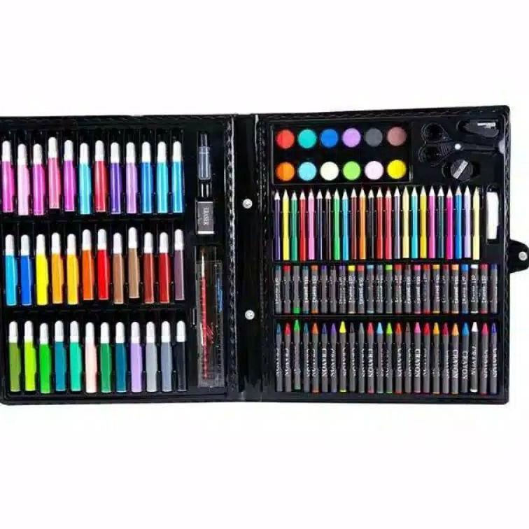 

STOK BANYAKV☽ [CZM] CRAYON SET 150 PCS PENSIL WARNA ALAT LUKIS [JD9]