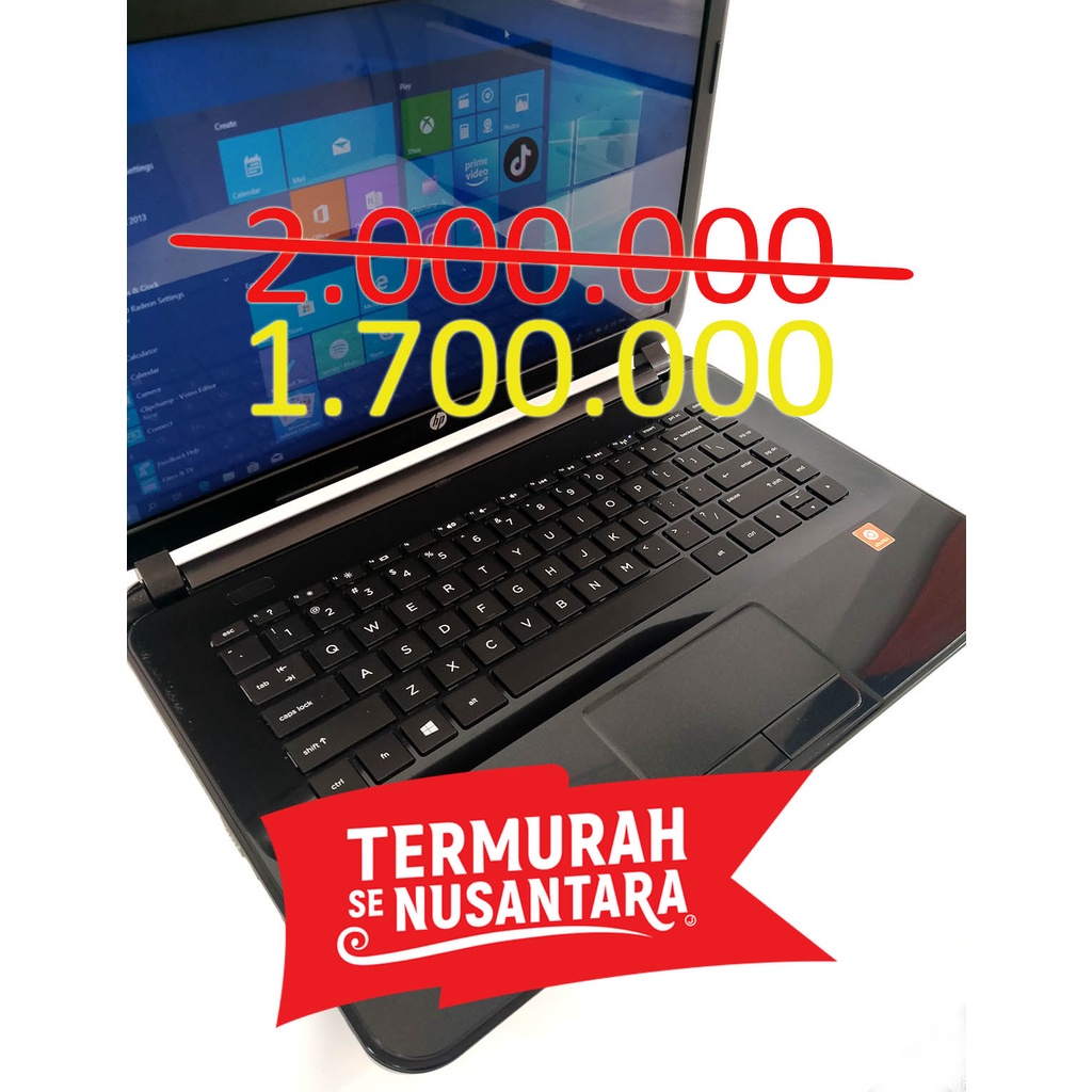 laptop HP cuma 1JUTAan - hp 14-d010AU
