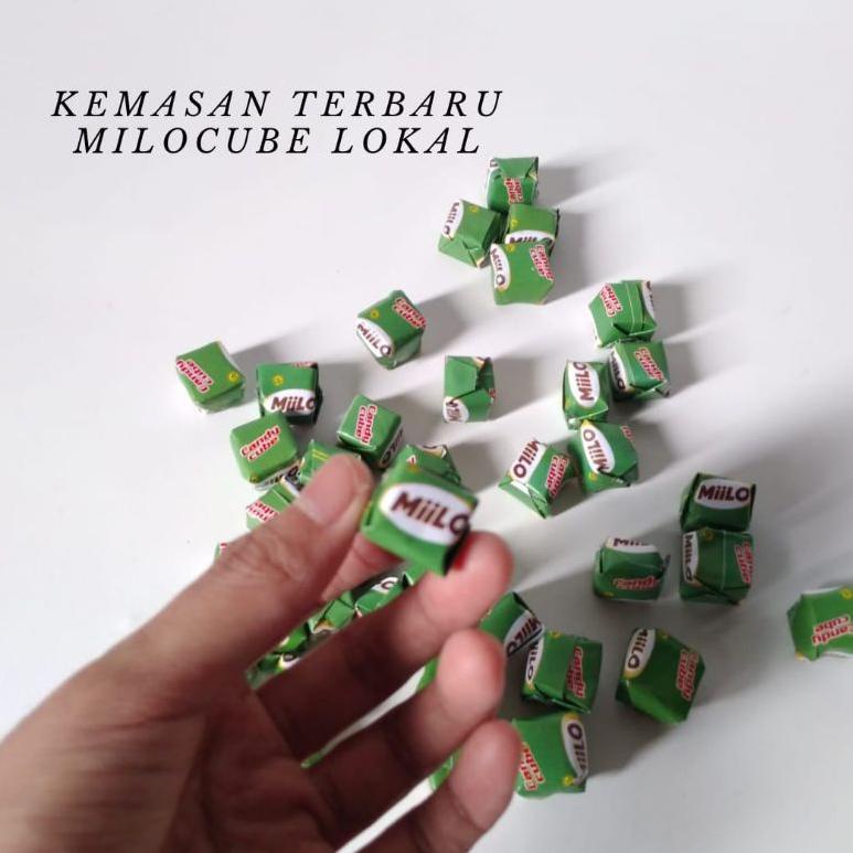 

[V-H7H ㊚] milo cube isi 100 milo cube lokal permen milo lokal-paling laris