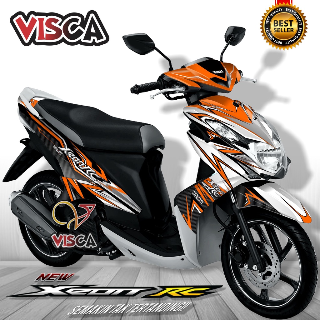 Decal Xeon Rc Karbu Full Body Stiker Xeon Rc Karbu Full Body Striping Xeon Karbu Variasi Decal Holog