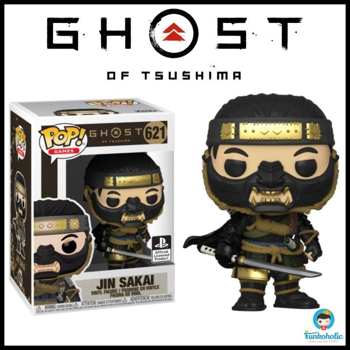 Funko Pop Games Ps4 Ghost Of Tsushima - Jin Sakai #621