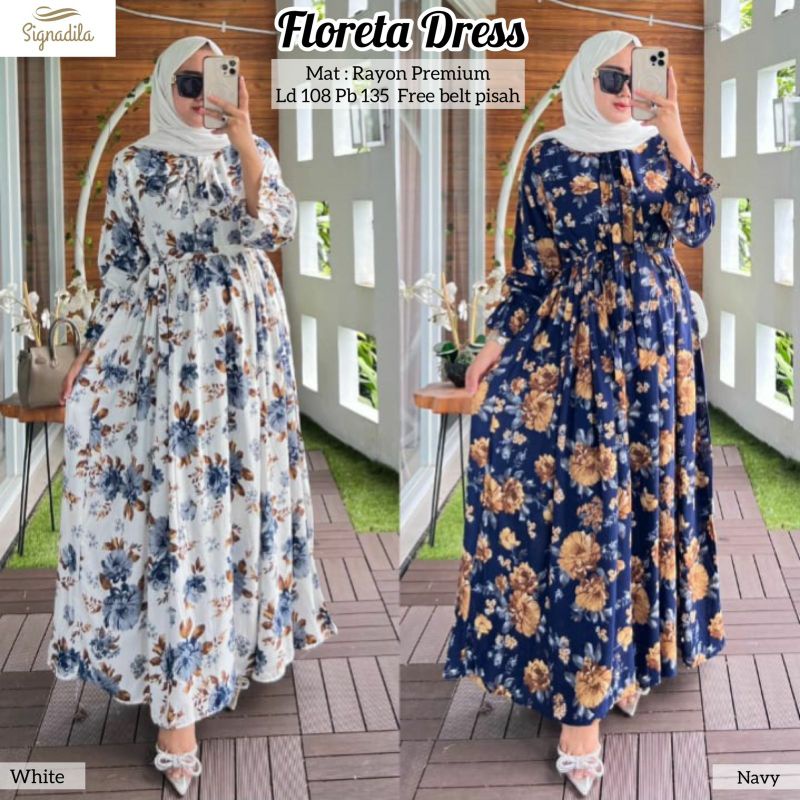 FLORETA DRES + AURA DRESS + BERYL DRESS ori by SIGNADILA