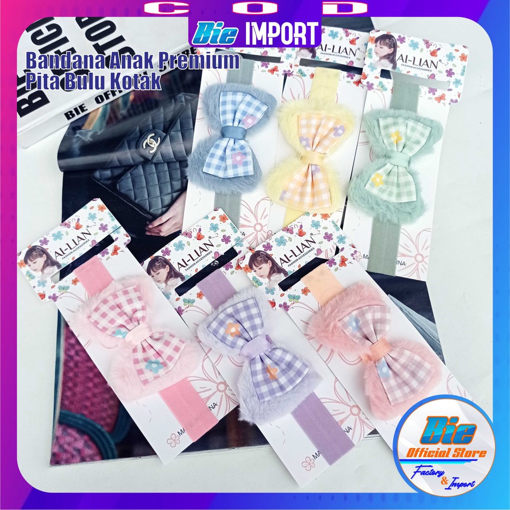 Bandana Anak Pita Premium Limited Edition Impor Best Seller