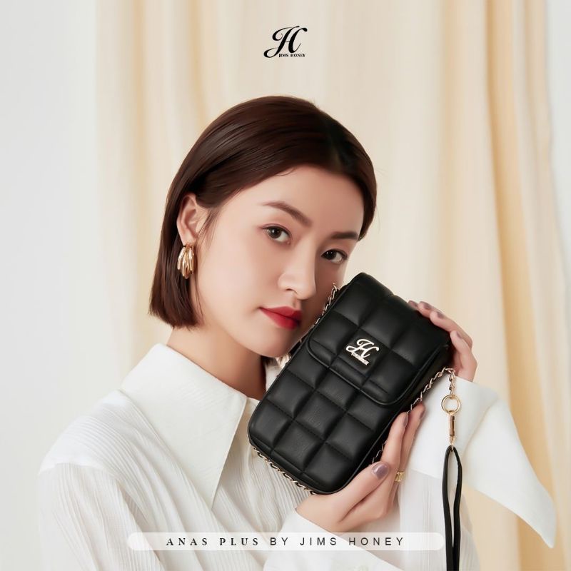 Upgrade Anas Plus Mini Bag Jim's Honey Tas Selempang HP Wanita Elegant
