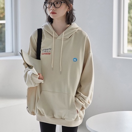 Hoodie Oversize Pria Wanita PRIORITY Jacket Sweater Kekinian Outfit Kasual Ala Korean Daily Fashion Style