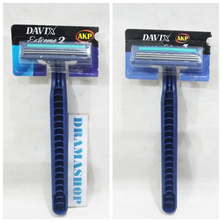 

Alat cukur kerik Silet jenggot kumis Double blade gagang lapis karet dramashop