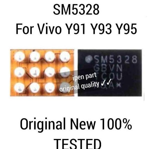 PRODUK- IC CHARGER SM5328 VIVO Y91 Y93 ORIGINAL NEW TESTED CAS CHARGING SM 5328 CES .