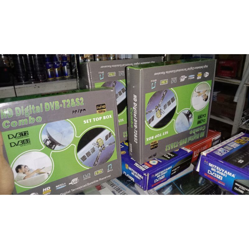 STB COMBO MONTAGE VT6000 DVBT2 & s2