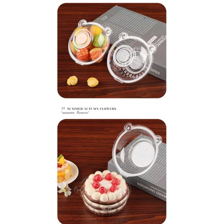 MIKA DESSERT CAKE SNACK ISI 10 PCS - TUTUP BOLA