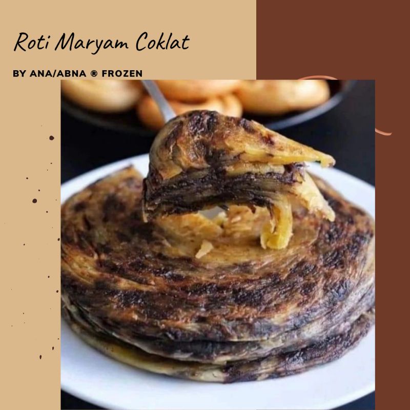 

Roti Maryam Coklat