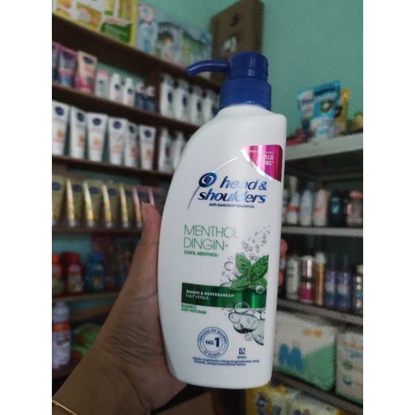 shampoo h&s 400ml menthol