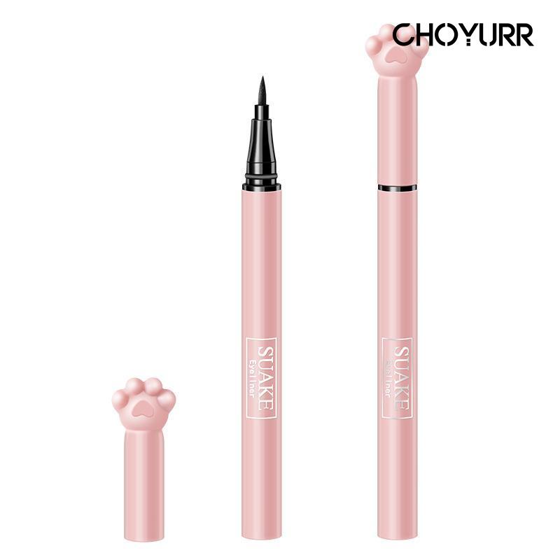 【COD】Eyeliner Waterproof Cat Paw Eyeliner Hitam Long Lasting Eye liner Eyeliner Pen Anti Air Dan Smudge Tahan Lama Import -CH