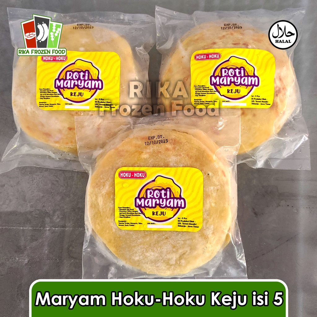 

Hoku Hoku Maryam Rasa Keju Isi 5 Pcs 350gr