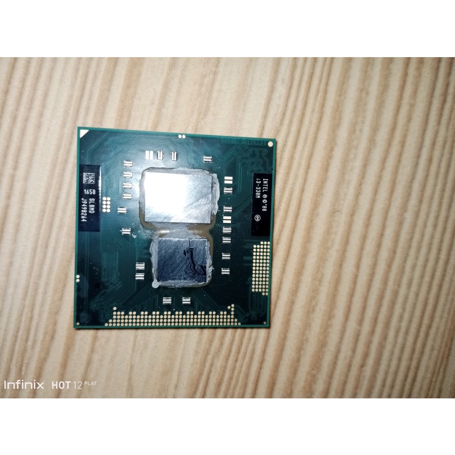 Processor Prosesor Intel Core i3-330M SLBMD Generasi Pertama Arandel