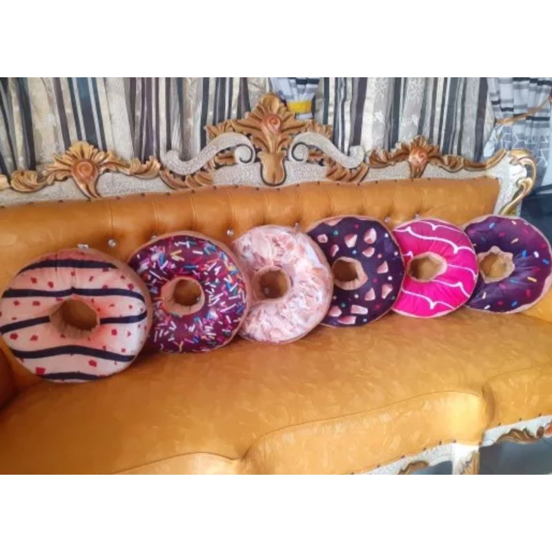 BANTAL DUDUK....BANTAL DONUT PRINT..DM 35 cm