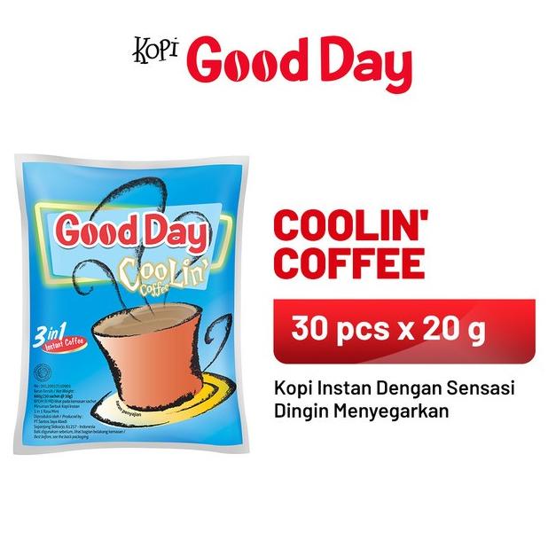 

[BISA COD] GOOD DAY Coolin 1 Bag (30 x 20 gr)